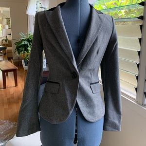 gray blazer